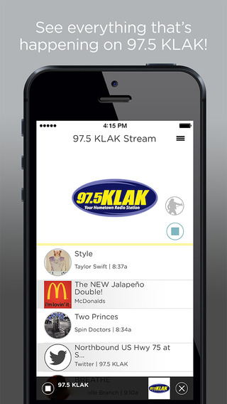 【免費音樂App】97.5 KLAK-APP點子