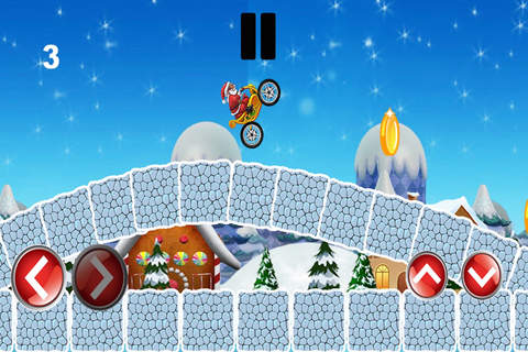 Santa on the Bike screenshot 4