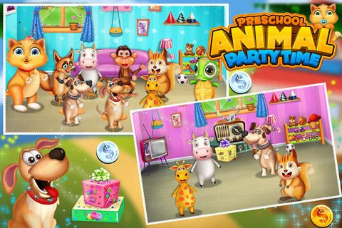 Preschool Animal Party Time screenshot 4