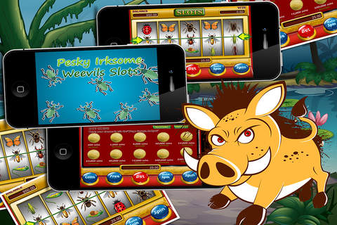 Pesky Irsksome Weevils Pro - The Pesky House of Fun Slots screenshot 3