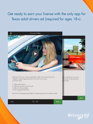 免費下載教育APP|Texas Adult Drivers Ed: Earn Your License app開箱文|APP開箱王