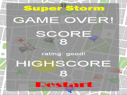 【免費遊戲App】Super Storm-APP點子