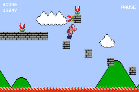 Prehistoric Lizards Nest Sprint - Leaping Hurdle Express Super Mario Edition screenshot 4
