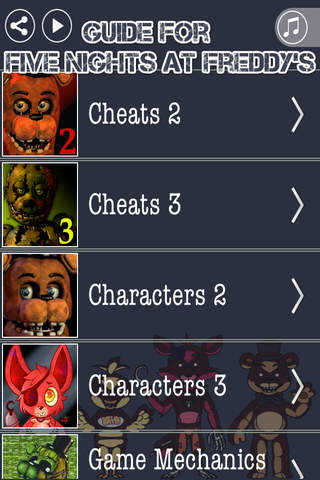 Full Guide for FNAF 2 & FNAF 3 - Crafty Guide With Cheats for FNAF and The Best Tricks & Tips!!! screenshot 2