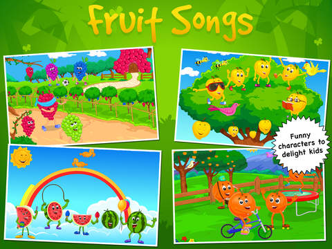 【免費教育App】First Songs For Kids - Animal, Fruit Songs-APP點子