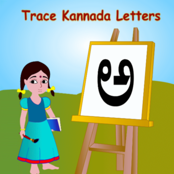 Trace Kannada and English Alphabets Kids Activity LOGO-APP點子