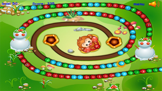 【免費遊戲App】Monkey Marble Shooter-APP點子