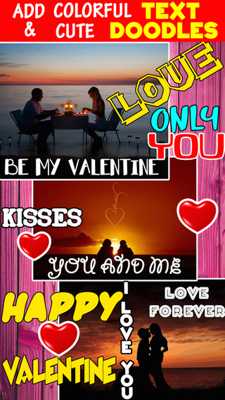 【免費攝影App】Heart Cam - A Love Photo Editor & Creator With Lol Stickers,Camera Effect & Cool Text on Valentine Pics-APP點子