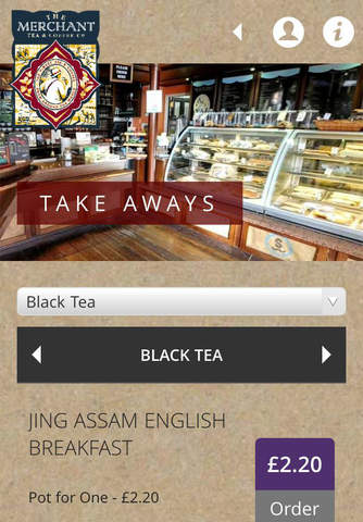 The Merchant Tea & Coffee Company screenshot 3