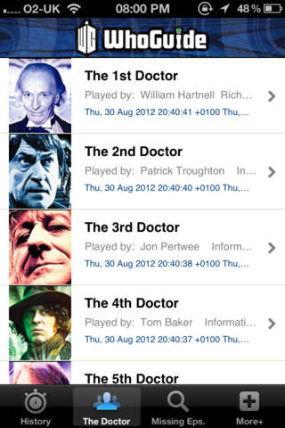 WhoGuide For Doctor Who screenshot 2