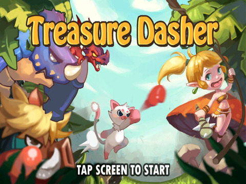 【免費遊戲App】Treasure Dasher-APP點子