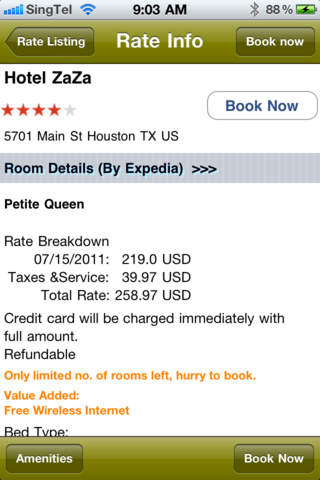 Houston Hotels screenshot 4