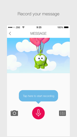 【免費娛樂App】Zoobe - record and send animated video messages-APP點子