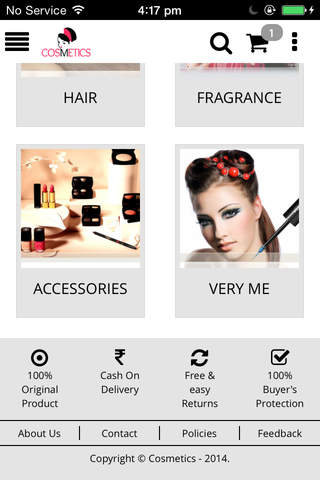 Storehippo Cosmetics Theme screenshot 2