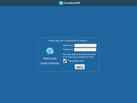 CurationSoft for iPad