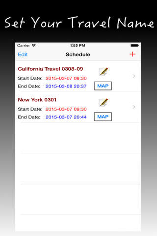 Travel Plan Time Reminder screenshot 2