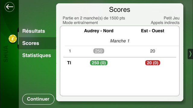 【免費遊戲App】Jeu de Belote SHUA pour iPhone-APP點子
