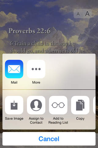 Bible Verse a Day - Daily Devotions for iPhone iPad and Apple Watch screenshot 3