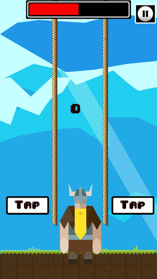 【免費遊戲App】Viking Heroes Climb PRO-Tapping Rope Climbing Game-APP點子