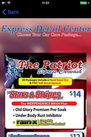 Patriot Express Car Wash screenshot 2