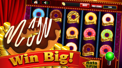 Select and Play to Win in Donut Madness Mania Casino Slot Machine Game