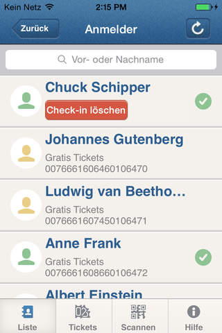 Check-in by Benchmark Events screenshot 4
