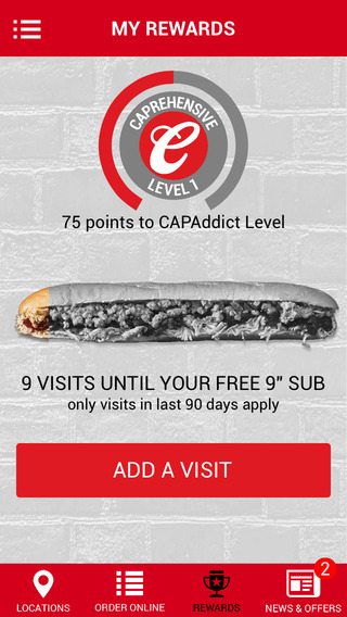 【免費生活App】Capriotti's-APP點子