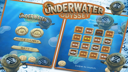 【免費遊戲App】Underwater Odyssey-APP點子