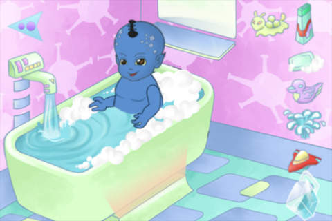 iMommy Aliens: Care for and dress up Virtual Baby Kids Game screenshot 3