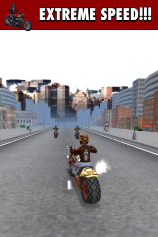 Super Chopper Rider - Fast Motorcycle Racing Game screenshot 3