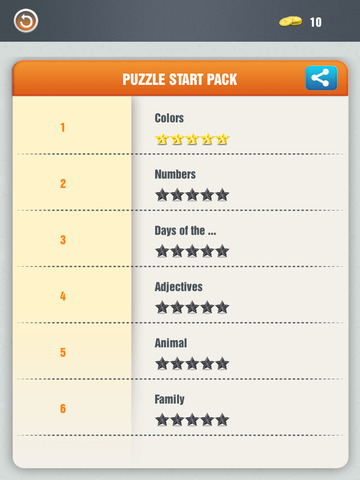 Word Puzzle Plus HD screenshot 3