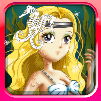A Mermaid Fins Dress-up Salon! - Fairy tale bubble world of fashion style & make-up me for kids 遊戲 App LOGO-APP開箱王