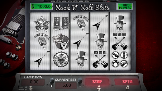 Rock N Roll Slots - FREE Edition King of Las Vegas Casino