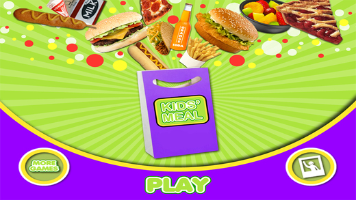 Kids Meal Maker - Dessert Toys Burgers Candy Food Kid Game FREE