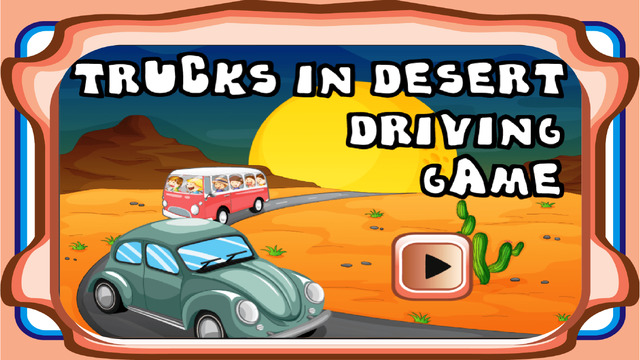Trucks In Desert Driving Game