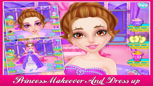 Princess Makeover Salon Game