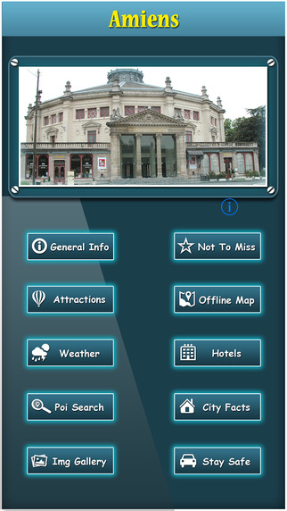 【免費旅遊App】Amiens Offline Map City Guide-APP點子