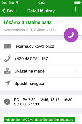 Lékárny v ČR screenshot 3