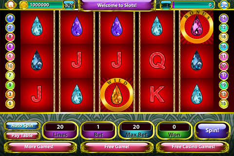 Slots Gemstones Blitz - Precious Slotmachine screenshot 3