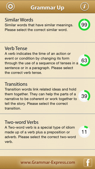 【免費教育App】Grammar Up : Free Edition-APP點子