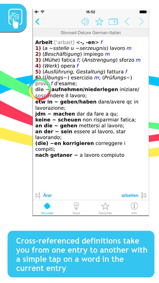 German Italian Slovoed Deluxe talking dictionary
