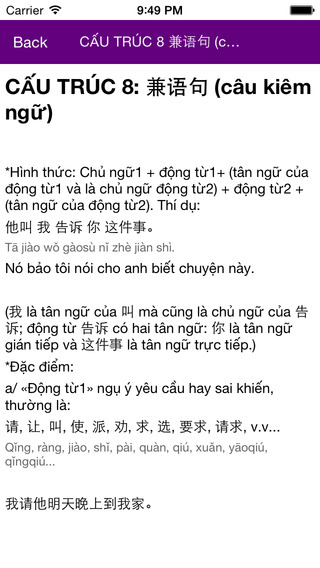 【免費教育App】Ngữ pháp Tiếng Trung hiện đại-APP點子