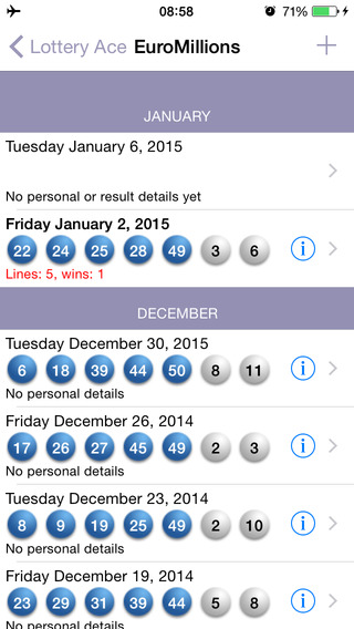 【免費書籍App】Lottery Ace EuroMillions - lotto draw results checking, lucky balls analysis and syndicate management-APP點子