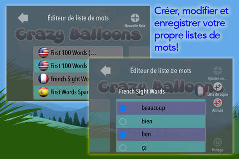 Sight Words Balloons screenshot 3