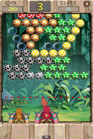 Bubble Shoot : Dinosaur Eggs screenshot 3