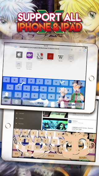 【免費工具App】KeyCCM – Manga & Anime : Custom Color & Wallpapers Keyboard Themes For The Hunter x Hunter Style-APP點子