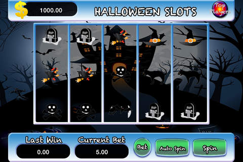 A Free Halloween Casino Slots HD screenshot 3