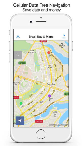 Brazil Offline Maps Offline Navigation