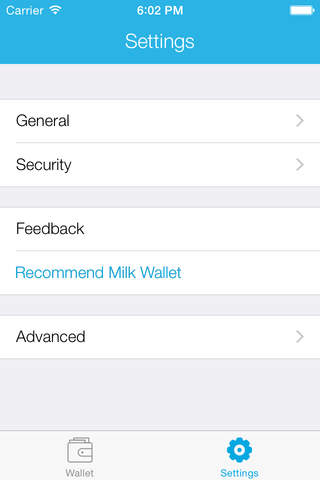Milk Wallet - the most delicious Bitcoin wallet screenshot 4