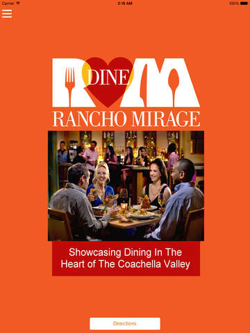 【免費商業App】Dine Rancho Mirage-APP點子